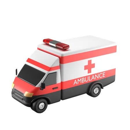 Ambulance  3D Icon