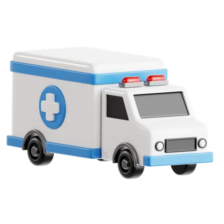 Ambulance  3D Icon