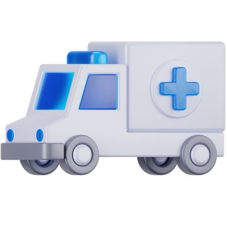 Ambulance  3D Icon