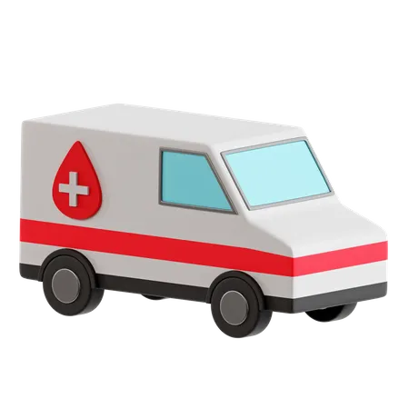 Ambulance  3D Icon