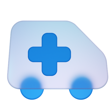 Ambulance  3D Icon