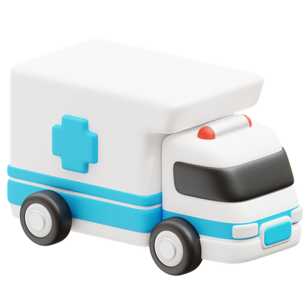 Ambulance  3D Icon