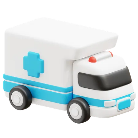 Ambulance  3D Icon