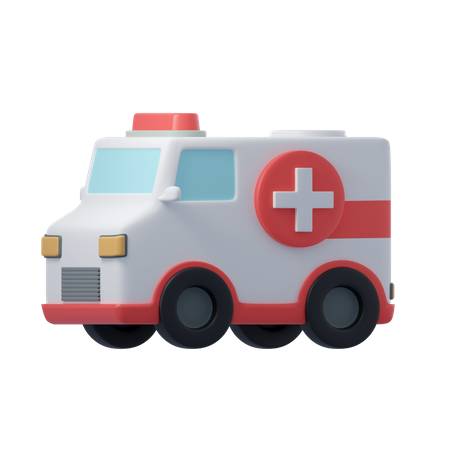 Ambulance  3D Icon