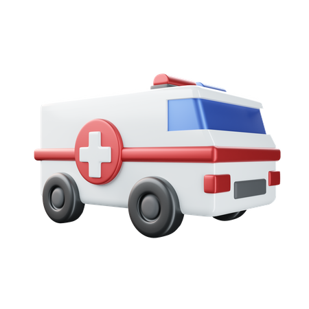 Ambulance  3D Icon