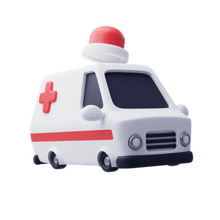 Ambulance  3D Icon