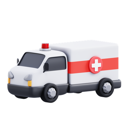 Ambulance  3D Icon