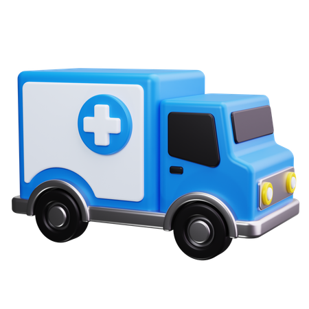 Ambulance  3D Icon