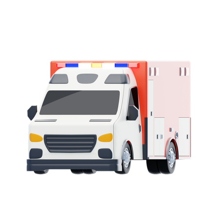 Ambulance  3D Icon