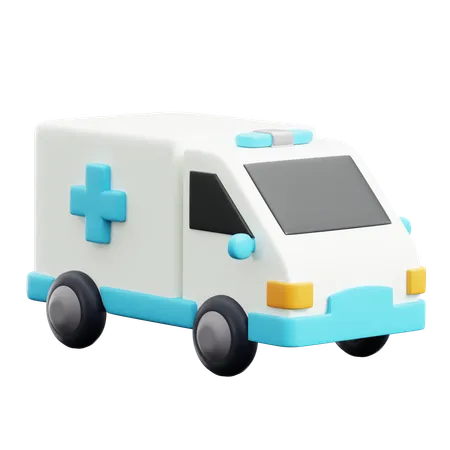 Ambulance  3D Icon