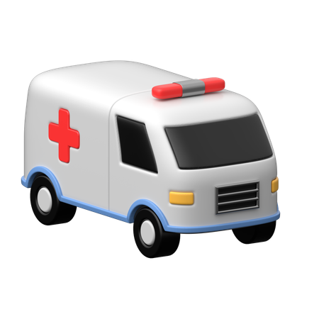 Ambulance  3D Icon