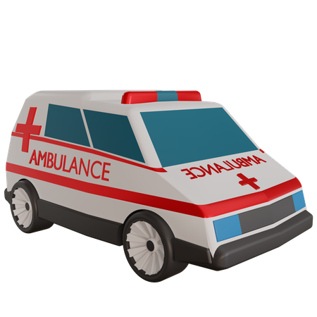 Ambulance  3D Icon