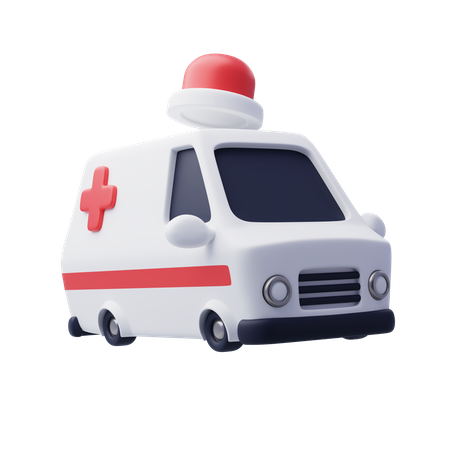 Ambulance  3D Icon