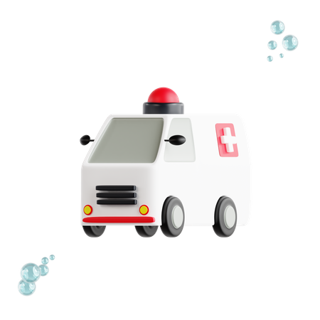 Ambulance  3D Icon