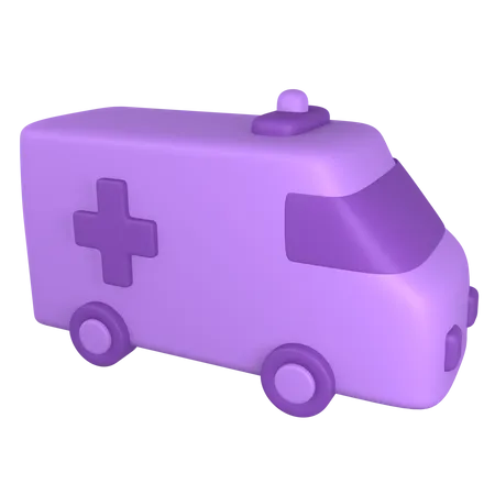 Ambulance 3 D Illustration 3D Illustration