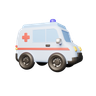 medical emergency 3d illustration