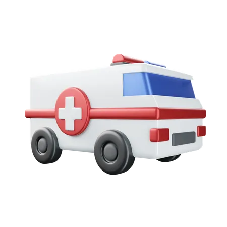 Ambulance  3D Icon