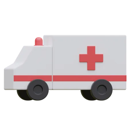 Ambulance 3 D Illustration 3D Icon