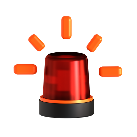 Ambulance Siren  3D Icon