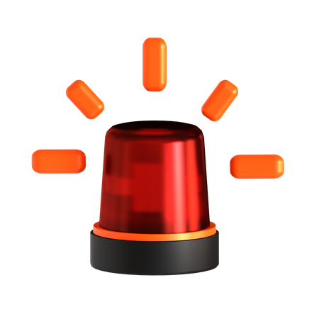 Ambulance Siren  3D Icon