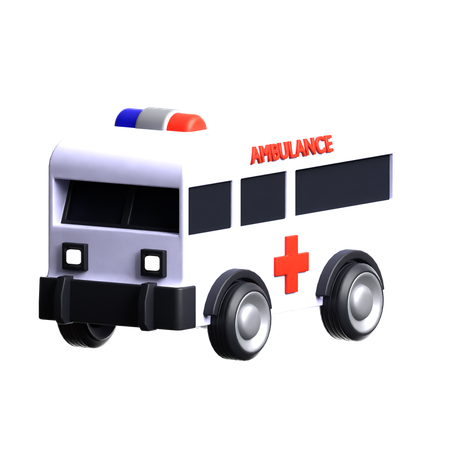 Voiture d'ambulance  3D Icon