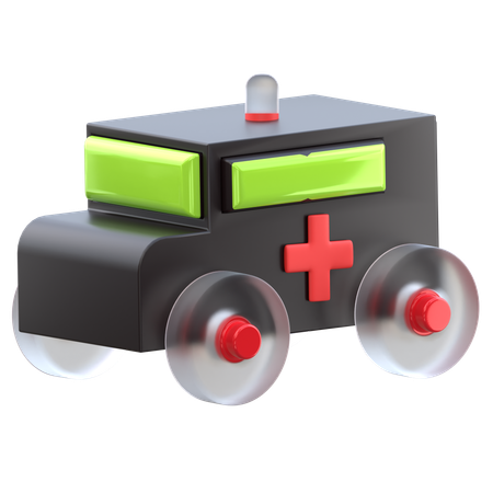 Ambulância  3D Icon