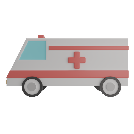 Ambulância  3D Illustration