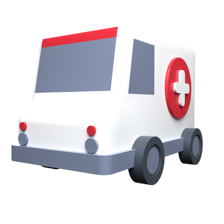 Ambulância  3D Illustration