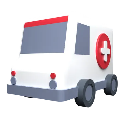 Ambulância  3D Illustration