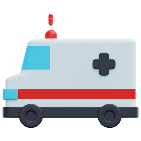 Ambulância  3D Icon