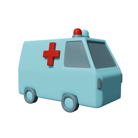 Ambulância  3D Icon