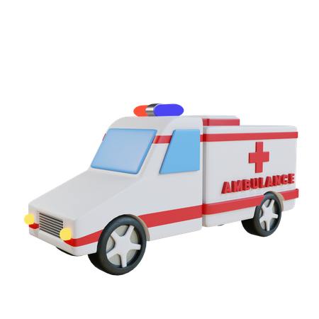 Ambulância  3D Icon