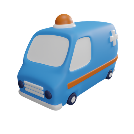 Ambulância  3D Icon