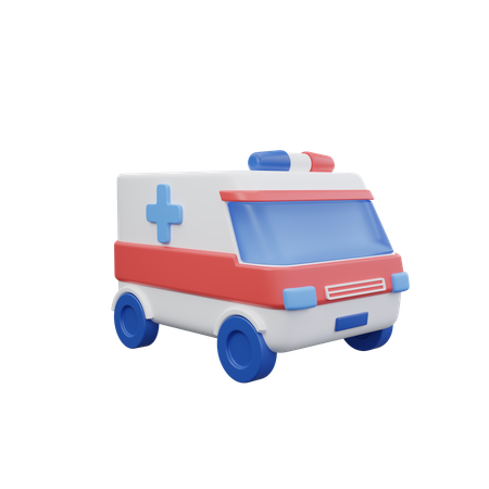 Ambulanza  3D Icon