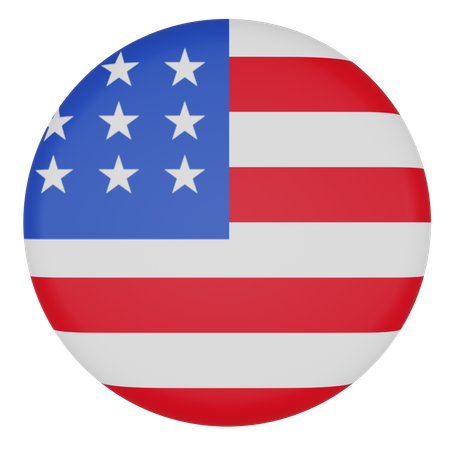 America  3D Icon