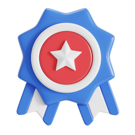 America Badge  3D Icon