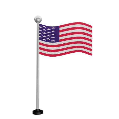 America Flag  3D Flag