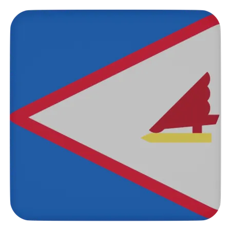 Américain  3D Icon