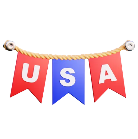 American Banner  3D Icon