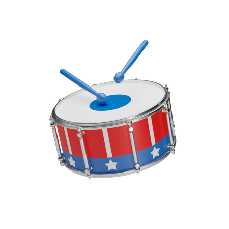 American Drum  3D Icon