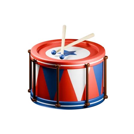 American Drum  3D Icon