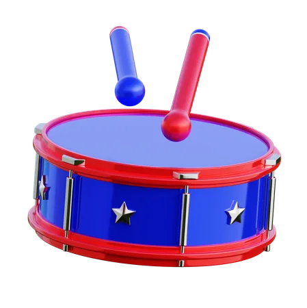 American Drum  3D Icon