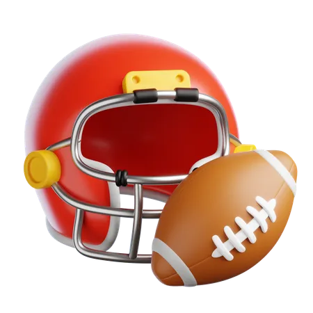American Football  3D Icon