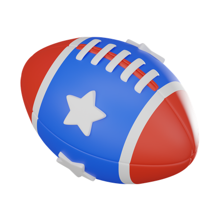 American Football  3D Icon