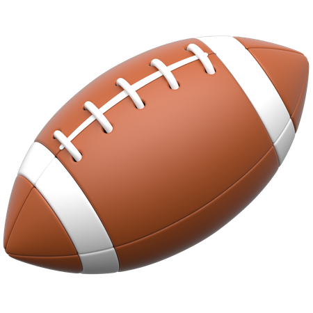 American Football  3D Icon