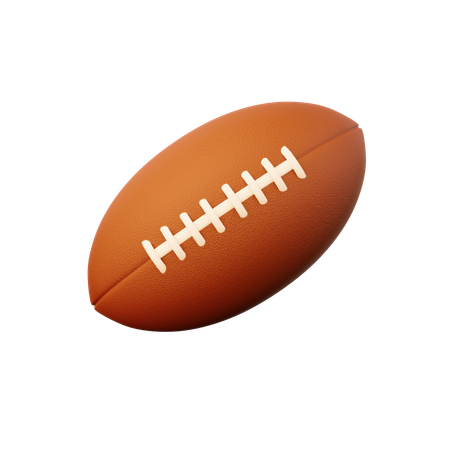 Amerikanischer Fußball  3D Icon