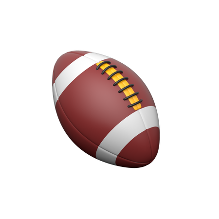 Amerikanischer Fußball  3D Icon
