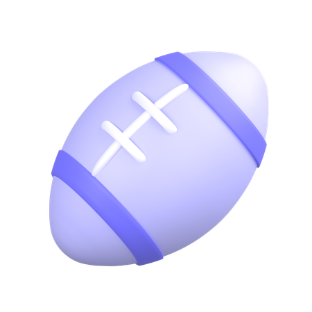 American Football  3D Icon