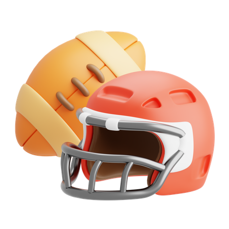 American football  3D Icon