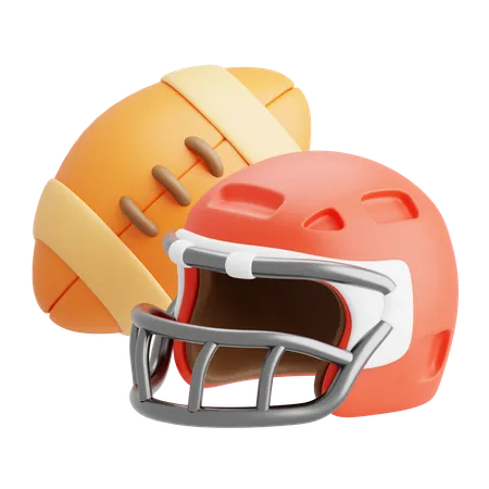 American football  3D Icon